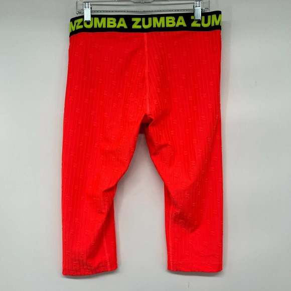 Zumba Fitness Orange Leggings - Picture 3 of 10